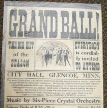 Grand Ball, City Hall, Glencoe, MN