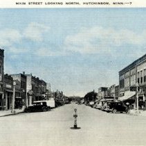Main Street Looking North, Hutchinson, MN