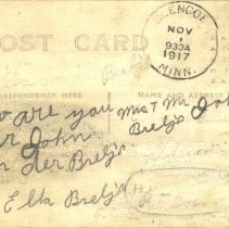 McLeod County exhibit, State Fair, 1917-reverse