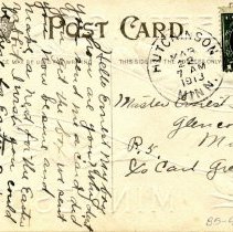 Greetings from Hutchinson, Minnesota-reverse