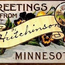 Greetings from  Hutchinson, Minnesota