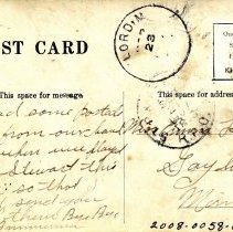 Brownton Cornet Band at Stewart, MN-reverse