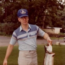 Dewey Klaustermeier & fish