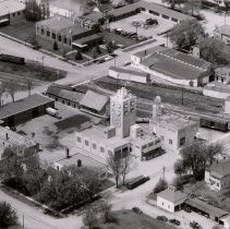 1956 Aerial view of Glencoe Mills