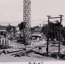 Rebuilding after fire-Glencoe Mills