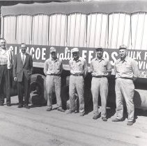 6 men at Glencoe Mills