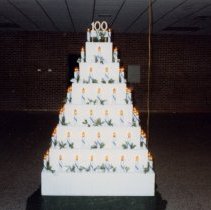 100 Year Cake-100th reunion of Stevens Seminary