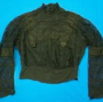 Black lace blouse