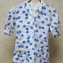 Blue & white house dress