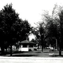 Silver Lake, MN park & band stand