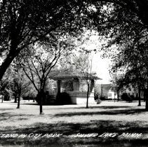 City Park & Band Stand, Silver Lake, MN