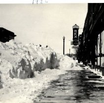 1924 Snow Storm, Main Street , Hutchinson, MN