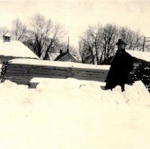 1924 snowstorm, Hutchinson, MN