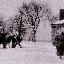 District 11, Children Throwing Snowballs