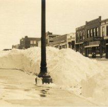 1924 Snow Storm, Main St. Hutchinson, MN