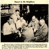 Coffee time at Triple D, Hutchinson MN