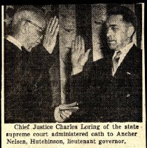 Ancher Nelsen, Minnesota Lieutenant Governor, 1953