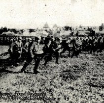 A German Charge, Fixed Bayonets