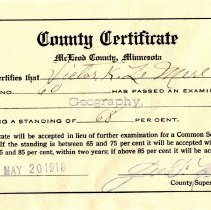 Victor LeMere-Geography , 1918