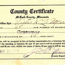 Victor LeMere-Grammar, 1918