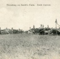 Threshing on Smith's Farm, Swift Current