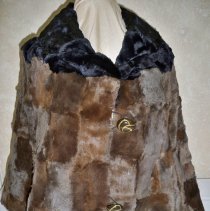 Moleskin fur coat