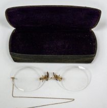 Eyeglasses and case