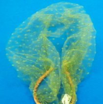 Olive green hair net bonnet