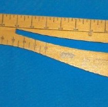 Wooden drafting tool