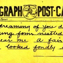 Addressed to Joe Morevac