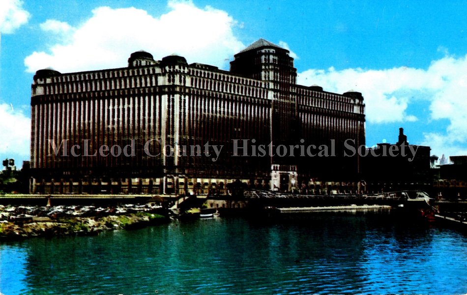 Postcard Merchandise Mart, Chicago McLeod County Historical Society
