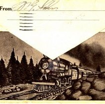 Scenes along Cripple Creek Short Line, reverse