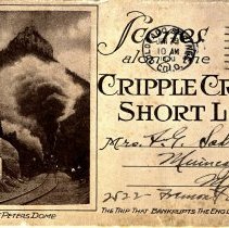 Scenes along Cripple Creek Short Line