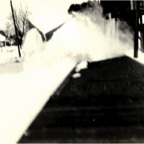 Great Northern railroad snow plow