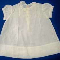 White infant's dress