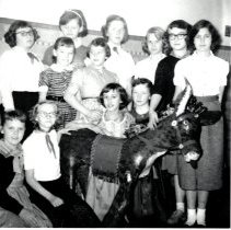 1955 Hutchinson sixth graders