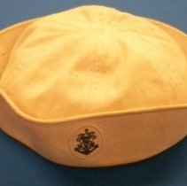 White sailor cap