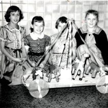 Sixth grade girls, Park Elementary, Hutchinson MN, 1955