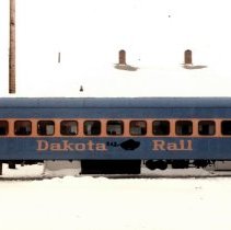 Dakota Rail dinner train car,#545