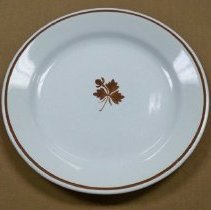 Ironstone china plate