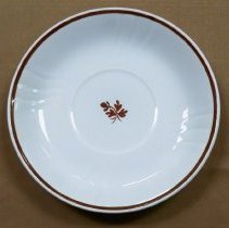 Ironstone china cup plate/saucer