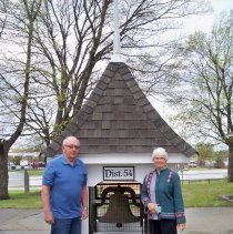 District 54 Bell Tower; Donors Bill & Joan Arndt