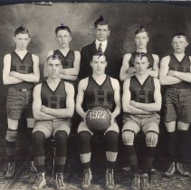 1922 Hutchinson High School boys basketball team