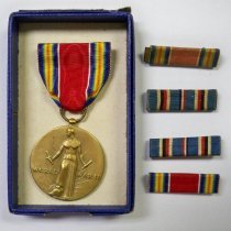 Victory medal and bars