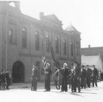 1947 parade, Winsted, MN