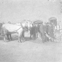 Behind Moy saloon, Winsted, MN