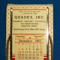 Novelty, Promotional - Novelty hand mirror & calendar | McLeod County  Historical Society