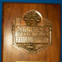 1937 1st place plaque