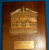 1936 first place plaque