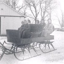 Cutlar sleigh (cutter) & riders